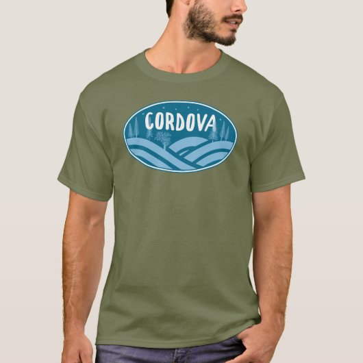 Cordova Alaska Outdoors T-shirt (Voorkant)