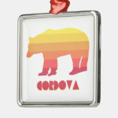 Cordova Alaska Regenboog Beer Metalen Ornament (Links)
