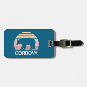 Cordova Alaska Retro Beer Bagagelabel