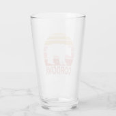 Cordova Alaska Retro Beer Glas (Achterkant)