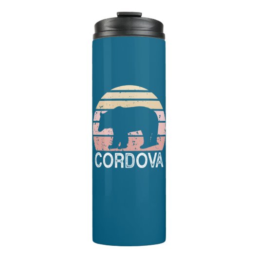 Cordova Alaska Retro Beer Thermosbeker (Voorkant)