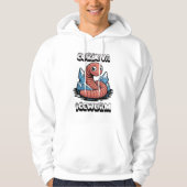 Cordova Iceworm Alaska Cryptid Hoodie (Voorkant)