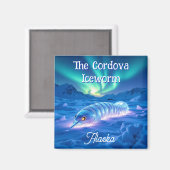 Cordova Iceworm Alaska Cryptid Myth   Magneet (Voorkant / Achterkant)