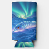 Cordova Iceworm Alaska Keepsake Souvenir  Seltzer Blikjeskoeler (Achterkant)