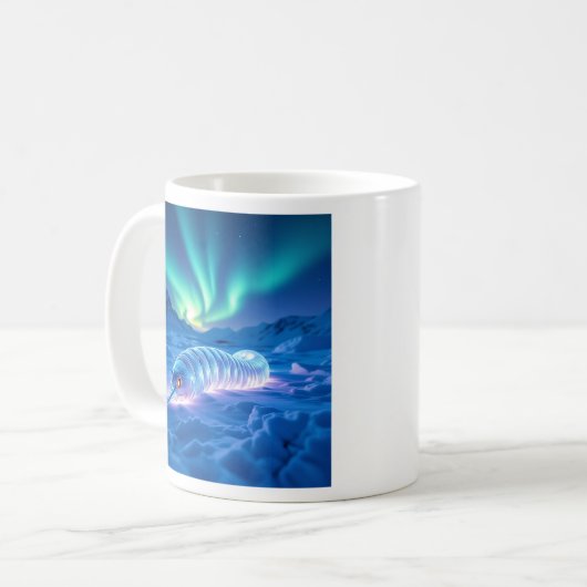 Cordova Iceworm Alaska Souvenir Keepsake  Koffiemok (Voorkant links)