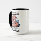Cordova IJsworm Alaska Cryptid Mok (Voorkant links)