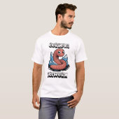 Cordova IJsworm Alaska Cryptid T-shirt (Voorkant volledig)