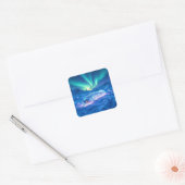 Cordova IJsworm Alaska Cryptid Vierkante Sticker (Envelop)