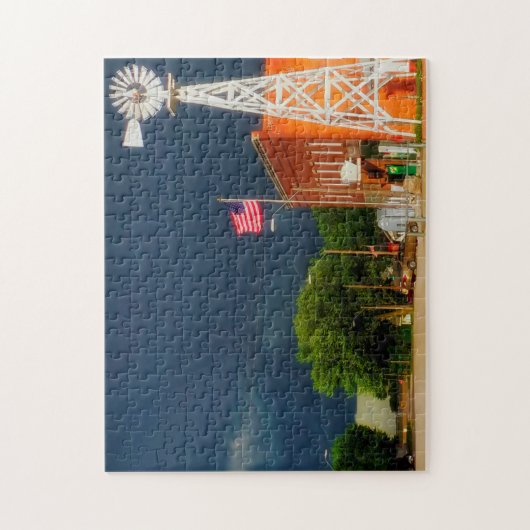 Cordova Nebraska. Legpuzzel (Verticaal)