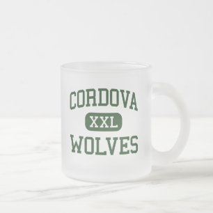 Cordova - Wolven - High School - Cordova Tennessee Matglas Koffiemok