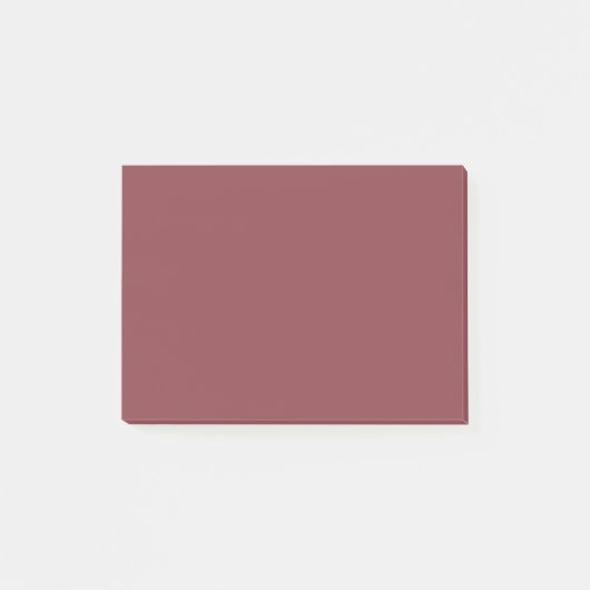 Cordovan Solid Color Post-it® Notes (Voorkant)