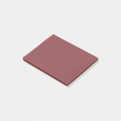 Cordovan Solid Color Post-it® Notes (Schuin)