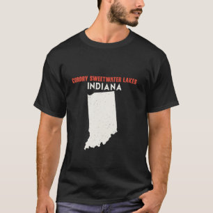 Cordry Sweetwater Lakes Indiana Verenigde Staten T-shirt