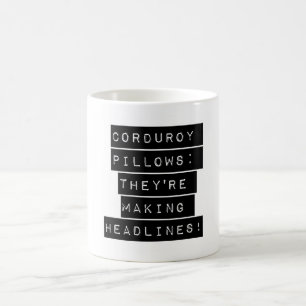 Corduroy Kussens Koffiemok