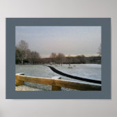 Core Creek Park Winter Poster (Voorkant)