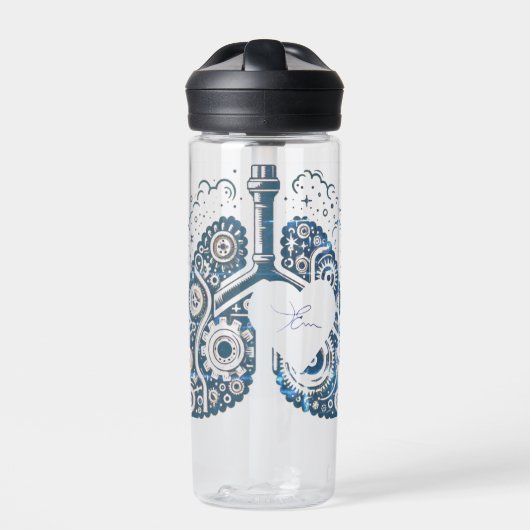 Core-inhalatie Waterfles (Voorkant)