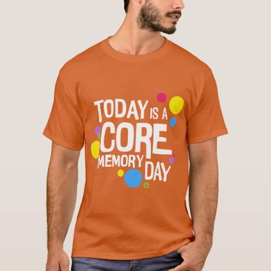Core Memory Day familie T-shirt (Voorkant)