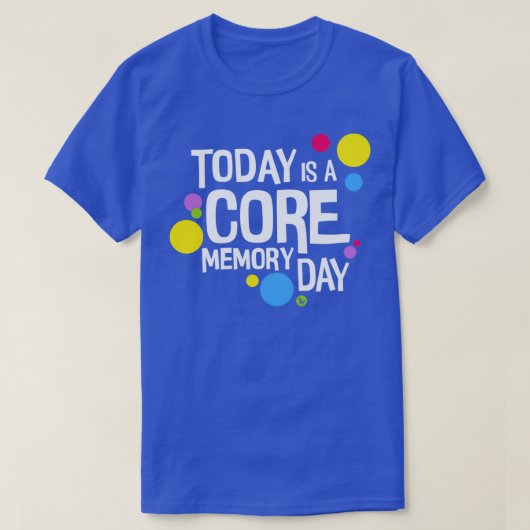 Core Memory Day T-shirt (Design voorkant)