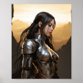 Core minimalistisch Poster geïnspireerd door Hajim (Voorkant)