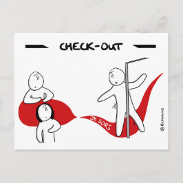 Core Protocol: Check-Out Briefkaart