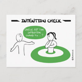 Core Protocol-kaart: IntentieCheck Briefkaart