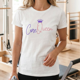 Core Queen Pilates T-shirt - Sterk & Stijlvol Werk