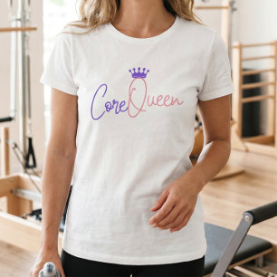 Core Queen Pilates T-shirt - Sterk & Stijlvol Werk