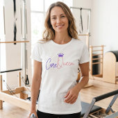 Core Queen Pilates T-shirt - Sterk & Stijlvol Werk