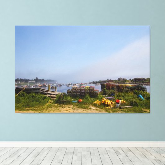 Corea, Maine Canvas Afdruk (Insitu (Houten vloer))
