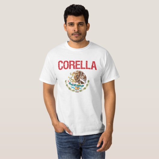 Corella Surname T-shirt (Voorkant volledig)