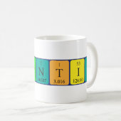 Corentin periodieke lijstnaam mok (Voorkant rechts)