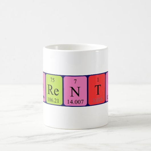 Corentin periodieke lijstnaam mok (Center)