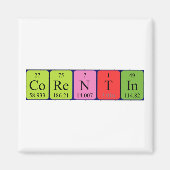 Corentin periodieke tabelnaam magneet (Voorkant)