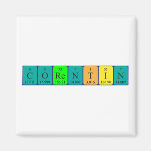 Corentin periodieke tabelnaam magneet