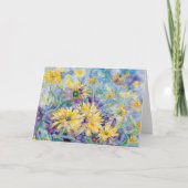 Coreopsis Blank Notecard Bedankkaart (Voorkant)