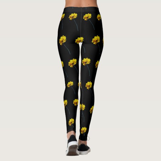 Coreopsis Flower Leggings (Achterkant)