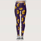 Coreopsis Flower Leggings (Voorkant)