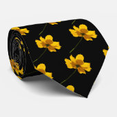 Coreopsis Flower Stropdas (Opgerold)