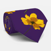 Coreopsis Flower Stropdas (Opgerold)