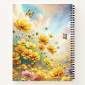 Coreopsis & Quote Notitieboek (Achterkant)