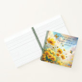 Coreopsis & Quote Notitieboek (Binnen)
