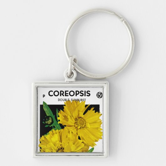 Coreopsis Sleutelhanger (Voorkant)