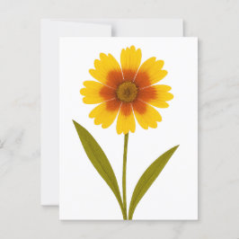 Coreopsis — vrolijkheid briefkaart