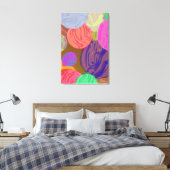 Cores em Movimento Canvas Afdruk (Insitu (Slaapkamer))