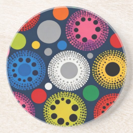 Cores Zandsteen Onderzetter (Voorkant)