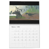Corey Ford Dinosaur Calendar Kalender (Feb 2026)