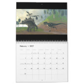 Corey Ford Dinosaur Calendar Kalender (Feb 2027)