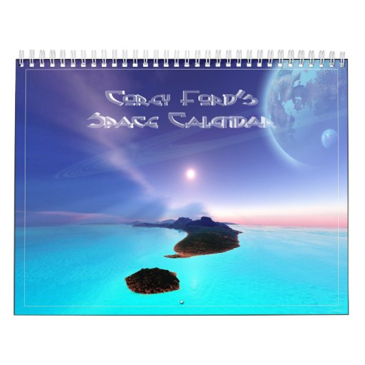 Corey Ford's Space Art Calendar Kalender (Hoes)