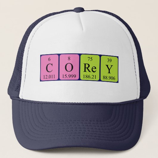 Corey periodiek table name pet (Voorkant)