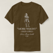 Corey Salem Massachusetts Witch Trial New England T-shirt (Design voorkant)